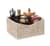 Rattan Organizing and Shelf Basket, White Wash