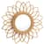 Sunflower Rattan Mirror