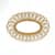 Rattan Mirror Oval shape