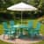ADIRON OUTDOOR TABLE AND CHAIR SET - T4RU5+T4RU4